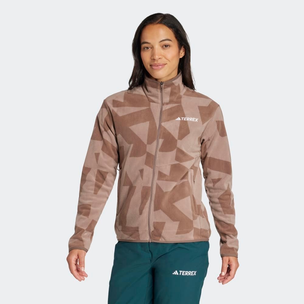 Terrex Multi Printed Full-Zip Fleece Fermuarlı Üst