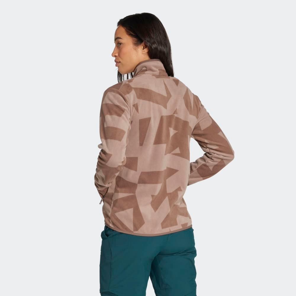 Terrex Multi Printed Full-Zip Fleece Fermuarlı Üst