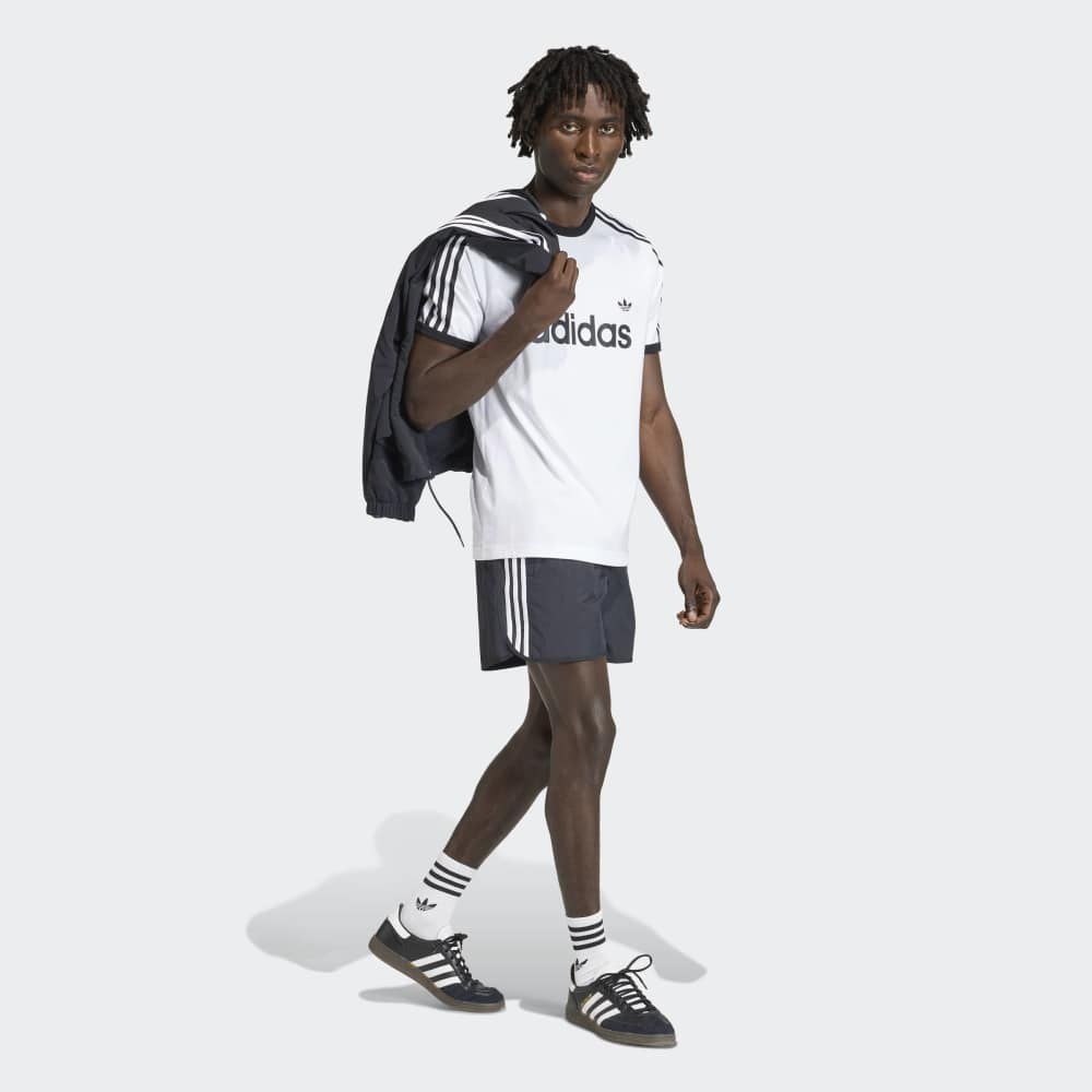 3-Stripes Ringer Dar Tişört