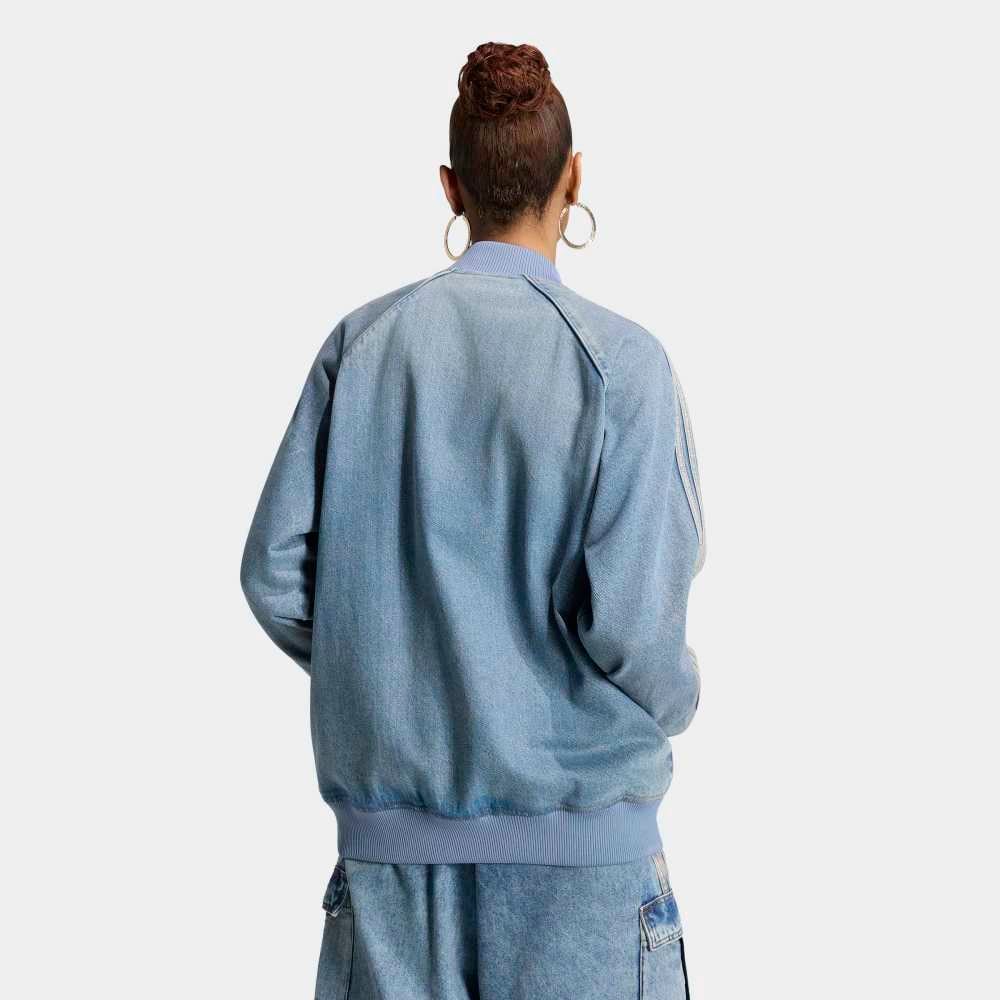 SST Oversized Denim Eşofman Üstü