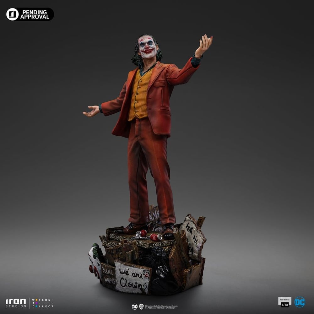 Joker Arthur Fleck Figür - Art Scale 1/10 - Iron Studios