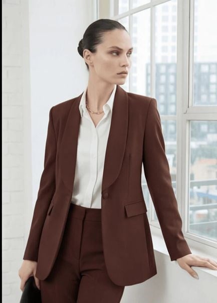 BLAZER CEKET KAHVE