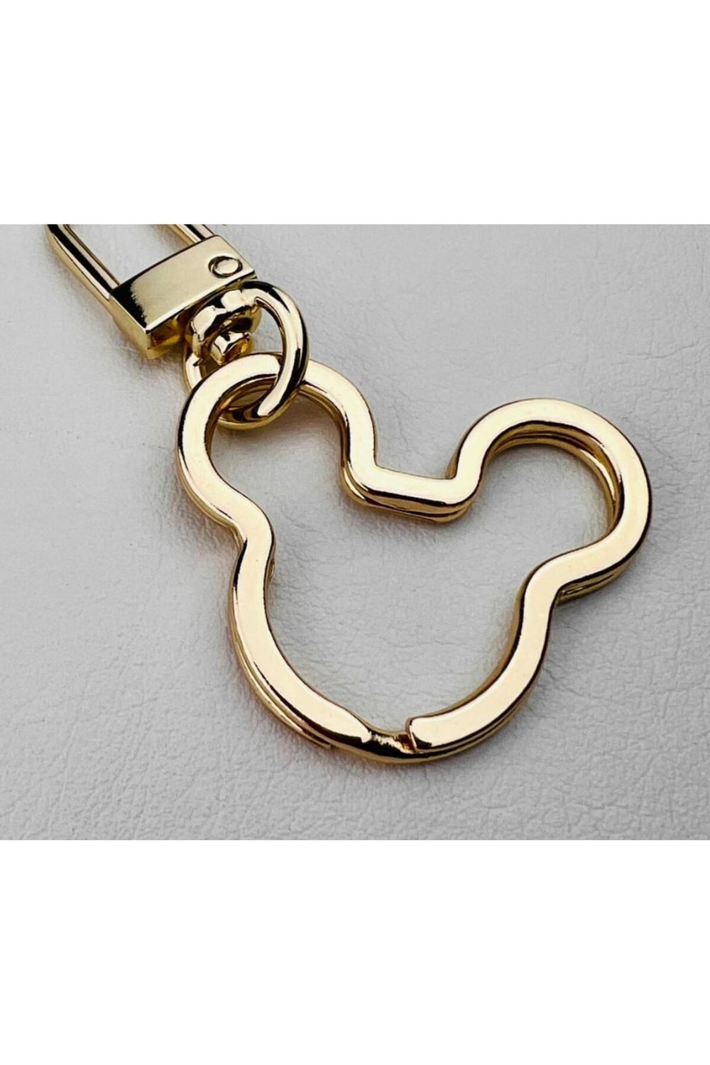 Çanta Aksesuarı, Anahtarlık, Çanta Süsü, Kadın Aksesuar Mickey Mouse Gold Çanta Süsü