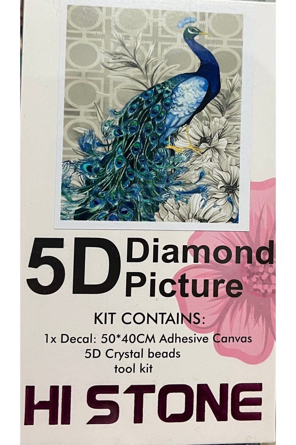 Hı Stone 5d Elmas Boncuk Taş Işleme Mozaik Goblen Kit 50x40cm
