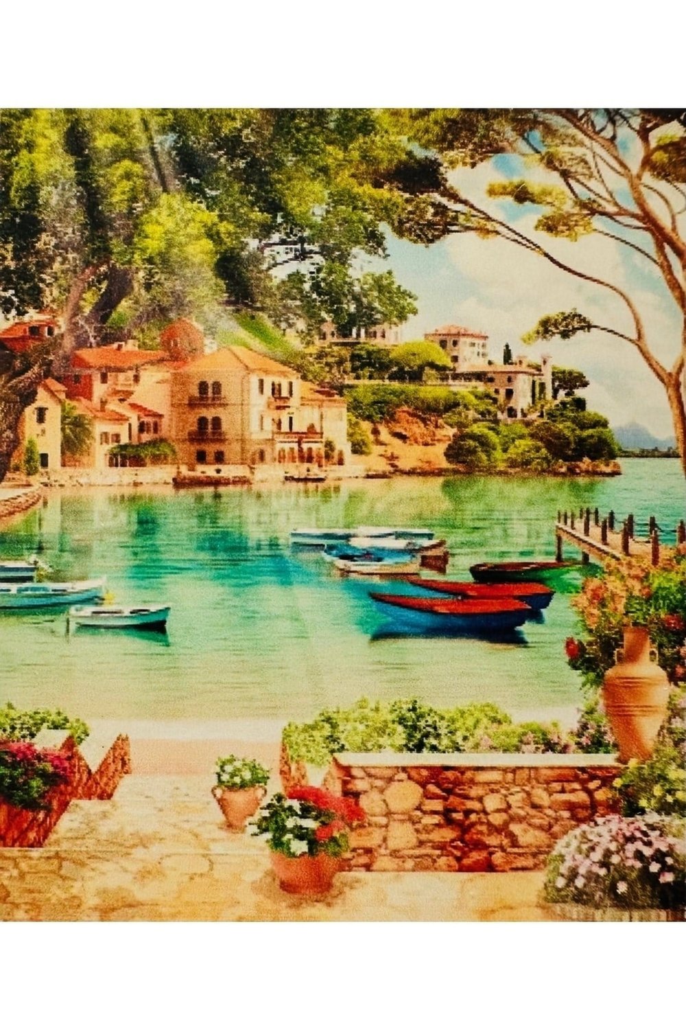 Hı Stone 5d Elmas Boncuk Taş Işleme Mozaik Goblen Kit 50x40cm Gc84267