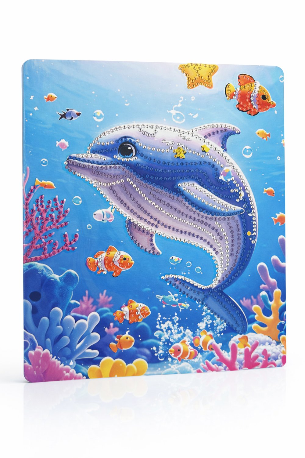 Hı Stone 5D Elmas Taş İşleme Kiti Tablo 21x25 cm Yunus ve Nemo Desenli