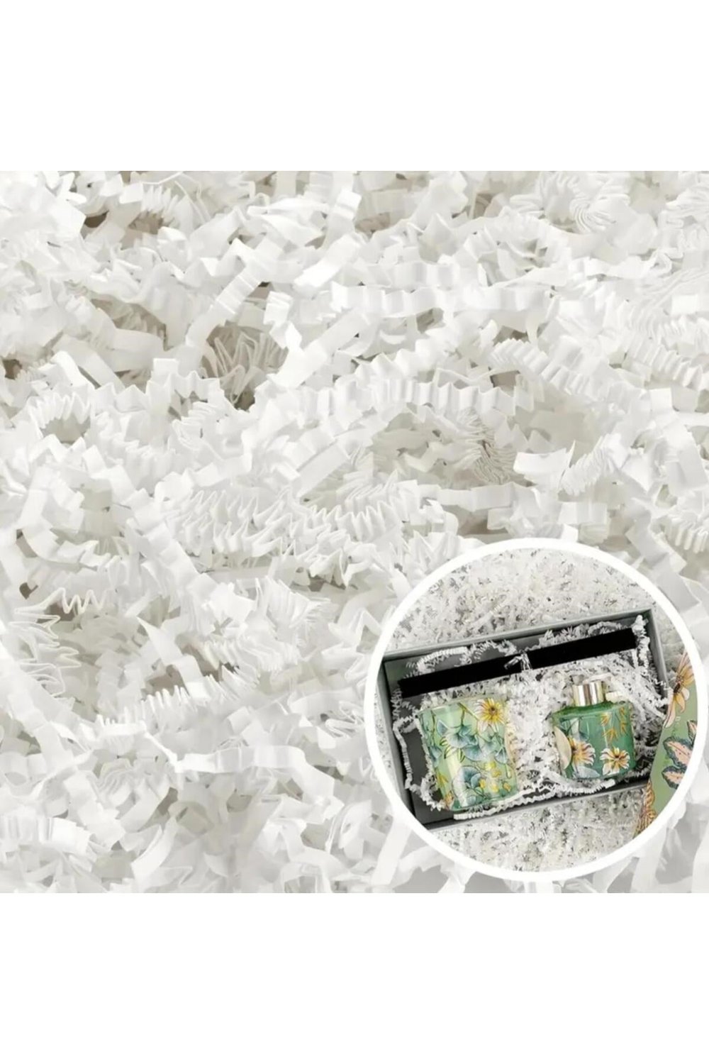 Kırpık Z Zigzag Pelur Kırpıntı Kağıt 100 gr Süs Dolgu Malzemesi White Paper
