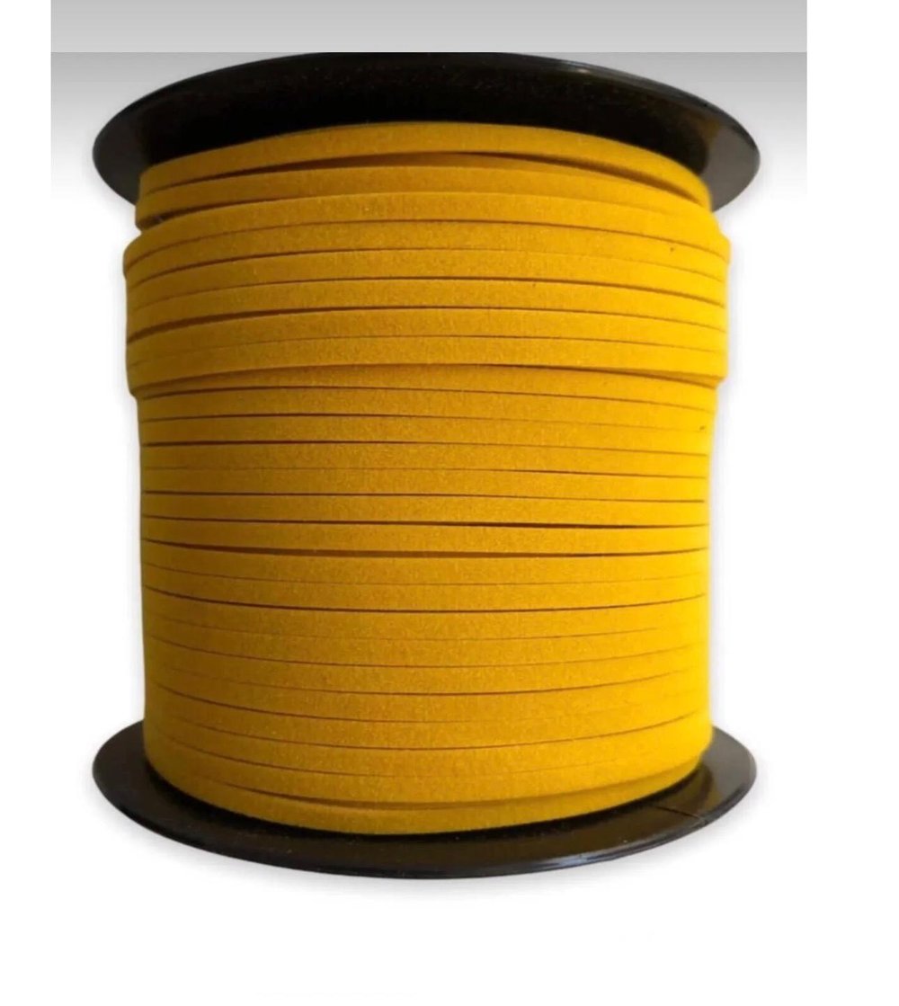 Süet Deri Şerit Ip, 3mm , Tesbih, Bileklik, Kolye Ipi (3 Metre)