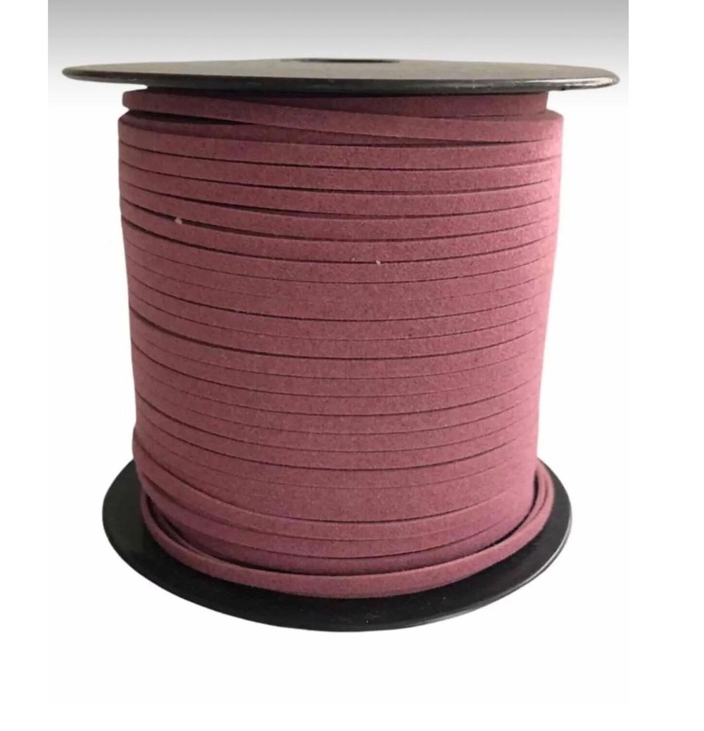 Süet Deri Şerit Ip, 3mm , Tesbih, Bileklik, Kolye Ipi (3 Metre)