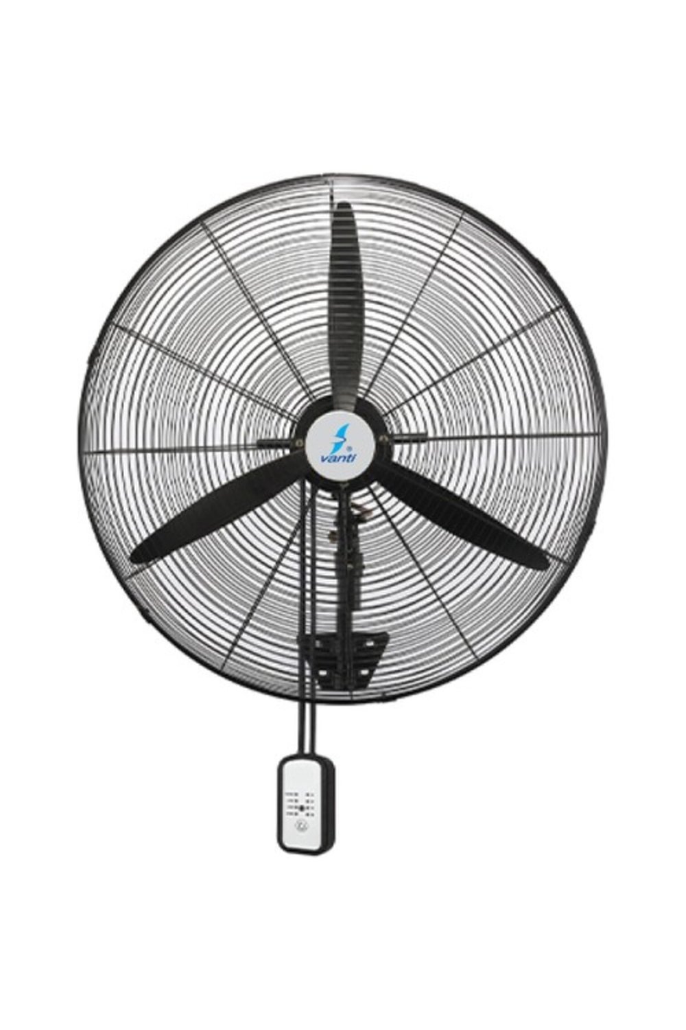 Duvar Tipi Kumandalı Sanayi Vantilatör 180W KCF292KD