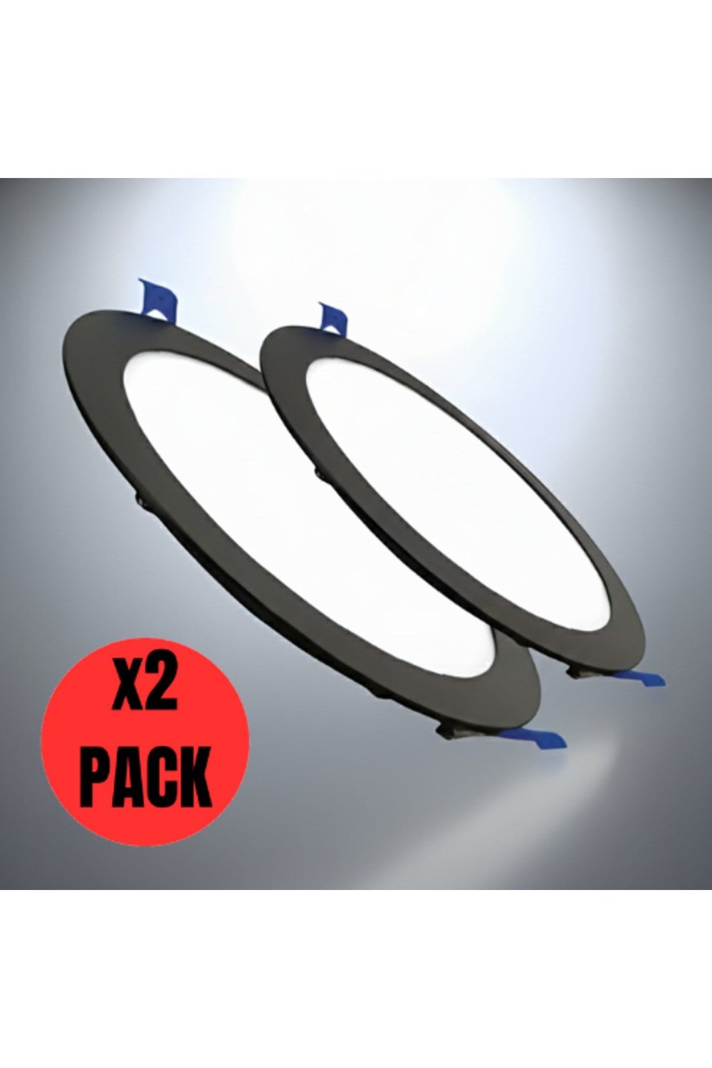 KDL402B Slim LED Panel 2'li Spot Gömme 15W 1200 Lümen - Beyaz-6500K