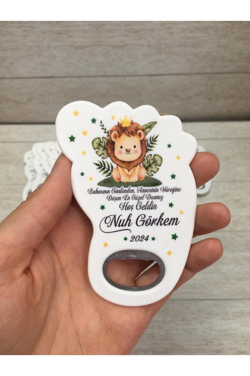 25 Adet Ayak Magnet Açacak Yeni Doğan, Doğum Günü, Sünnet, Nişan, Söz, Düğün Hediyelik
