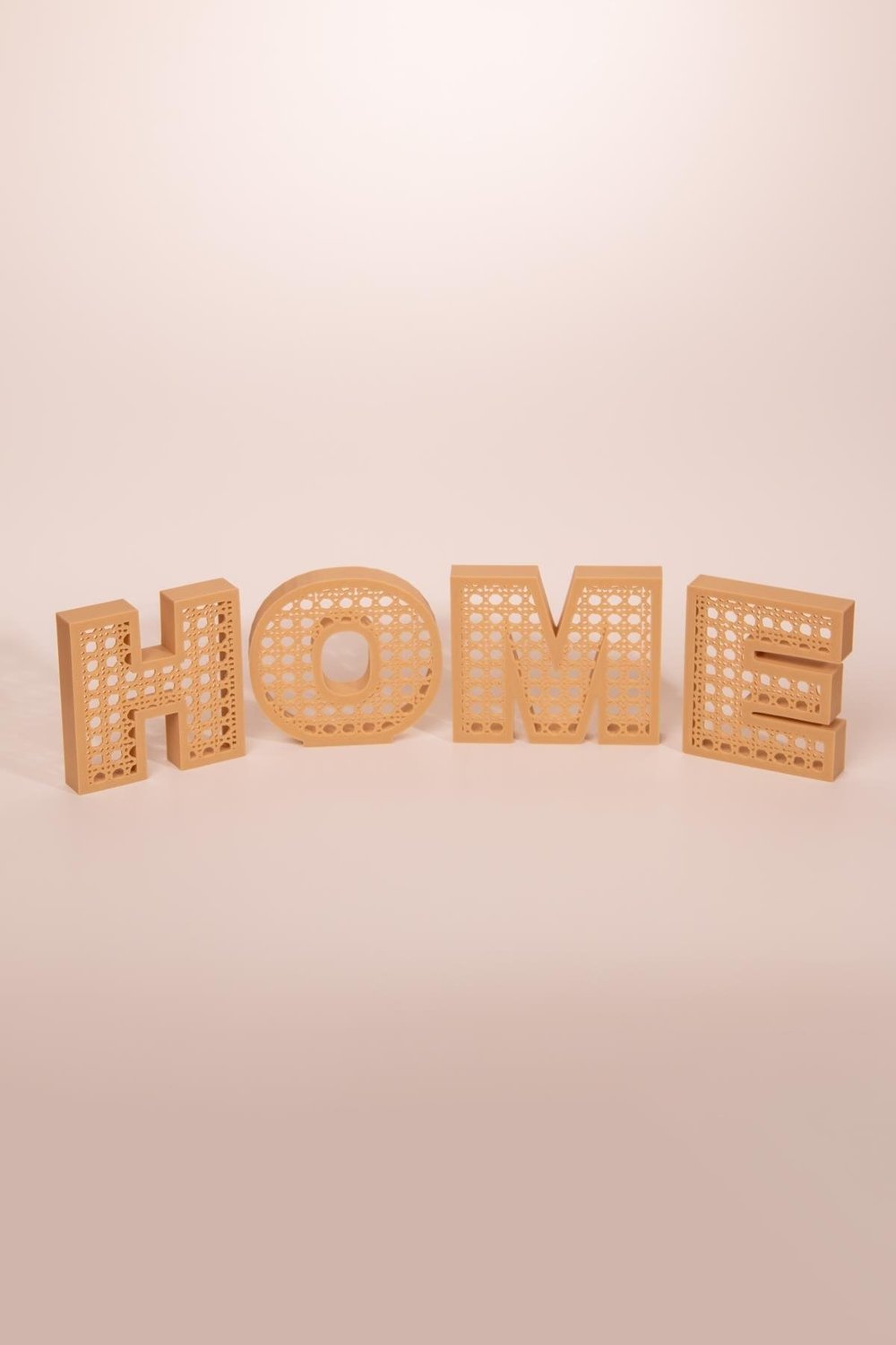 3 Boyutlu Home Yazısı Dekoratif Hediyelik