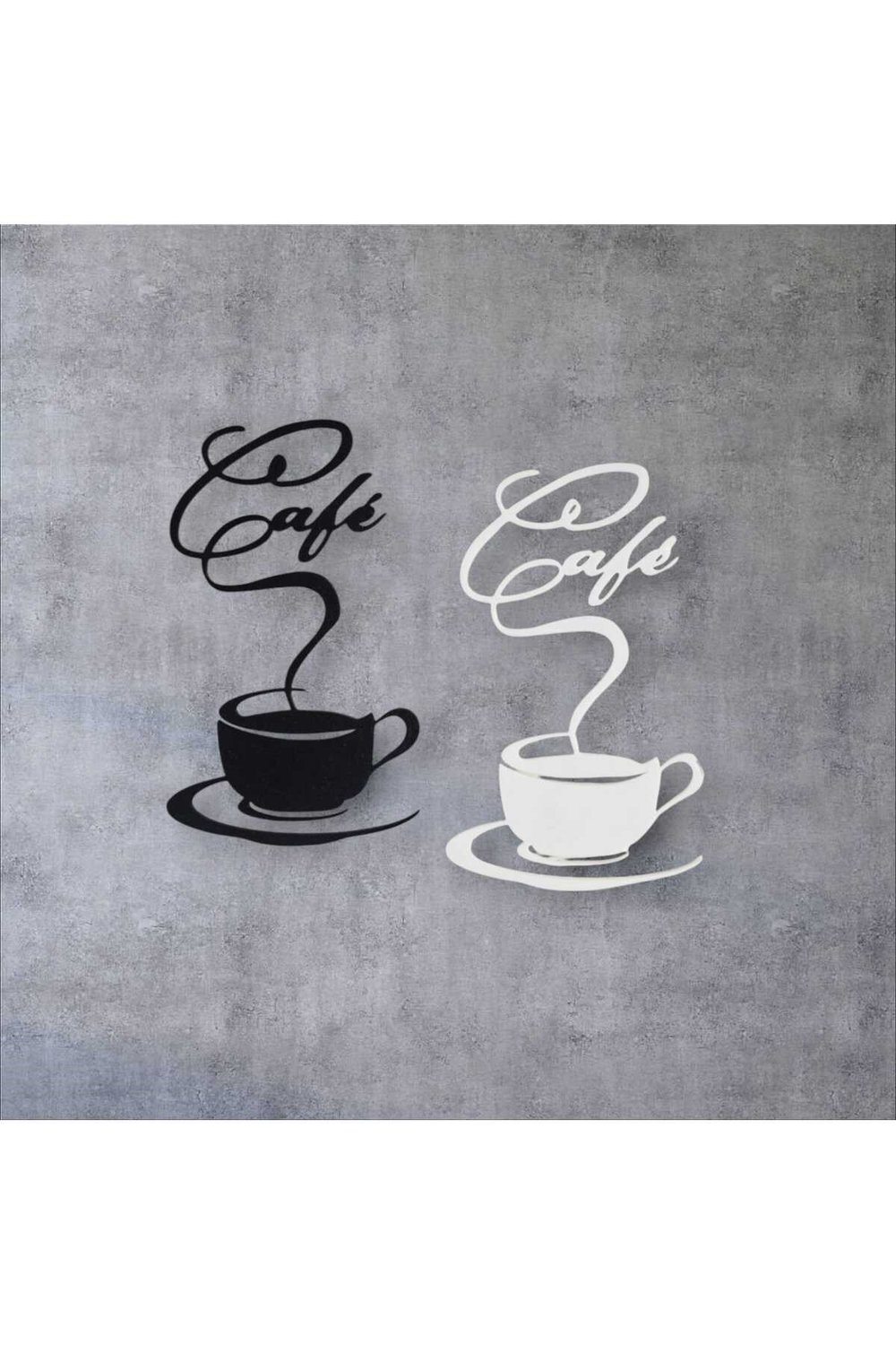 2'li Cafe Mutfak Duvar Dekarosyonu