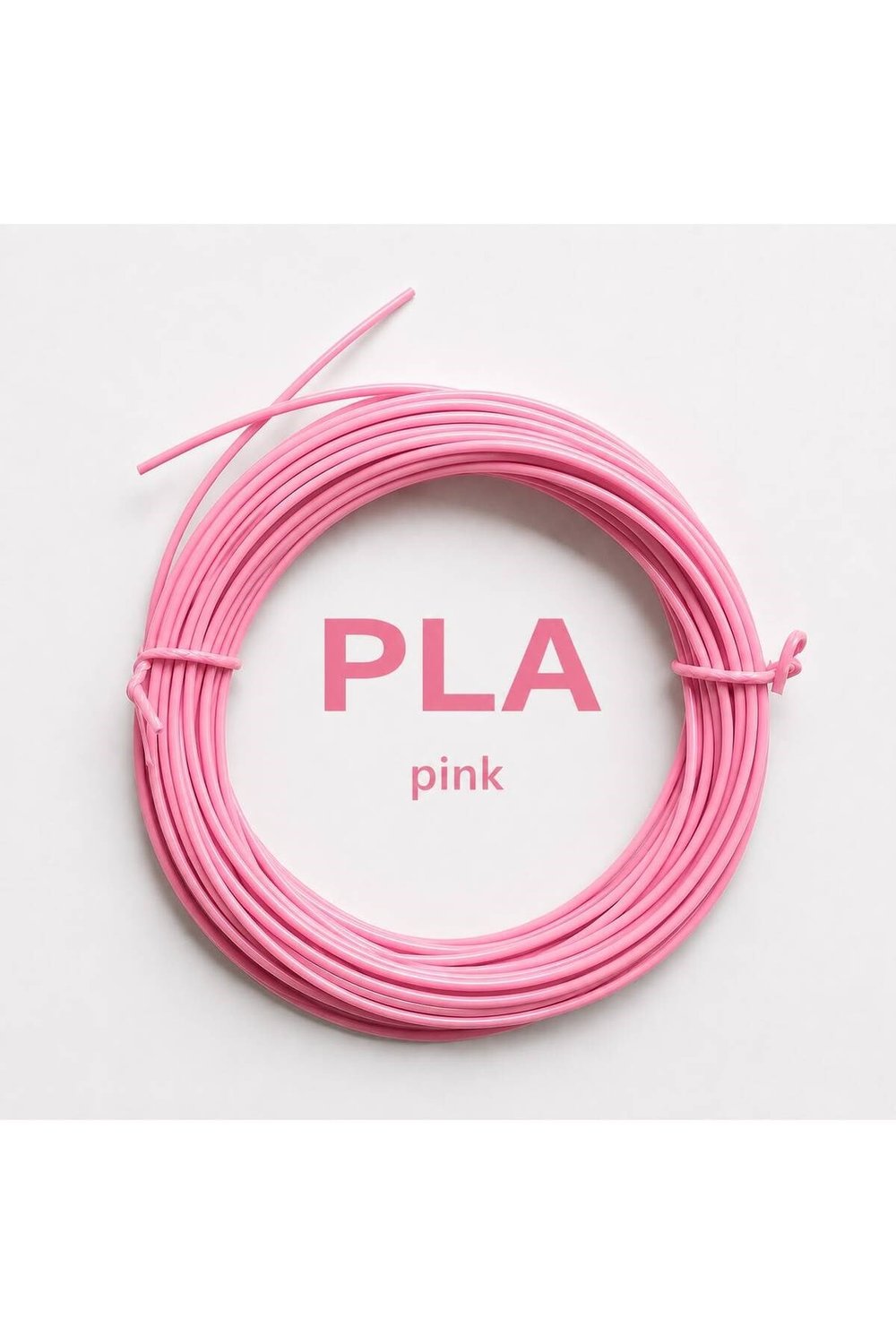 3d Pen Filament Pla 1.75mm Pla Pembe Renk 10 Metre 3 Boyutlu Kalem Plastiği Filamenti