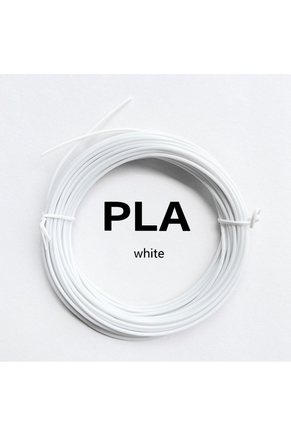 3d Pen Filament Pla 1.75mm Pla Beyaz Renk 10 Metre 3 Boyutlu Kalem Plastiği Filamenti
