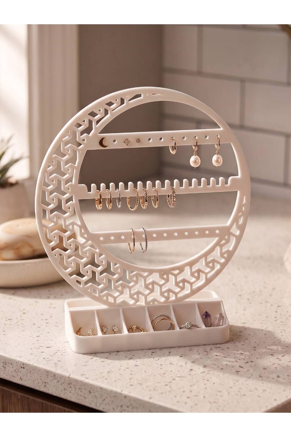 Takı Standı, Takılık, Küpelik, Takı Standı - Küpe Standı - Kolye Askısı - Takı Organizer