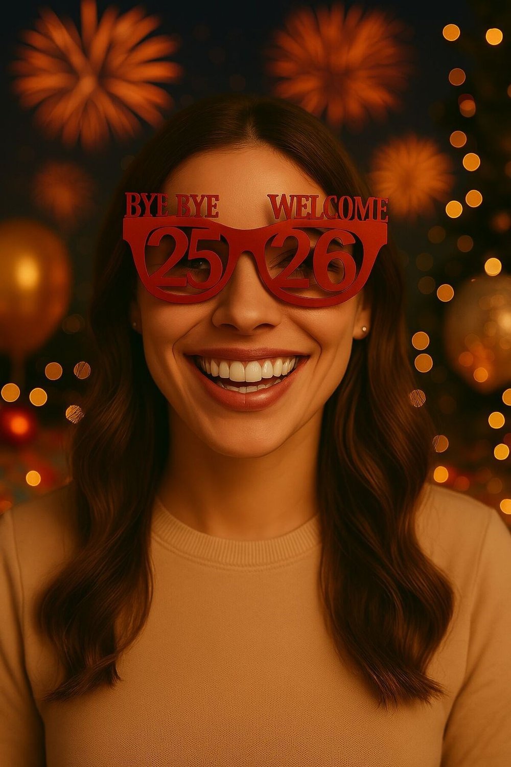 Welcome 26 Yılbaşı Gözlüğü – Parti Aksesuarı