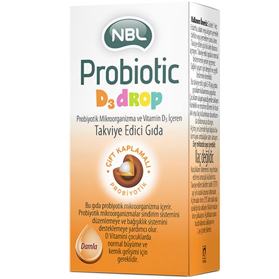 NBL Probiotic D3 Drop Vit 7,5 ml