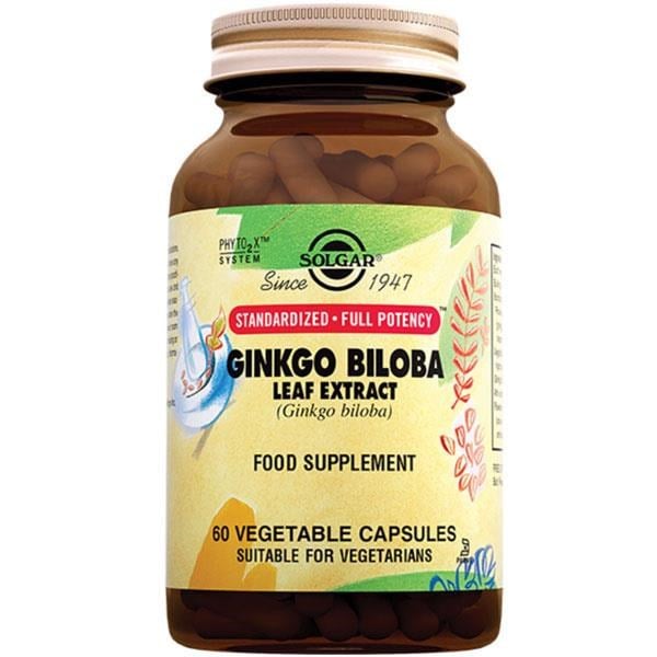 Solgar Ginkgo Biloba Leaf Extract 60 Kapsül