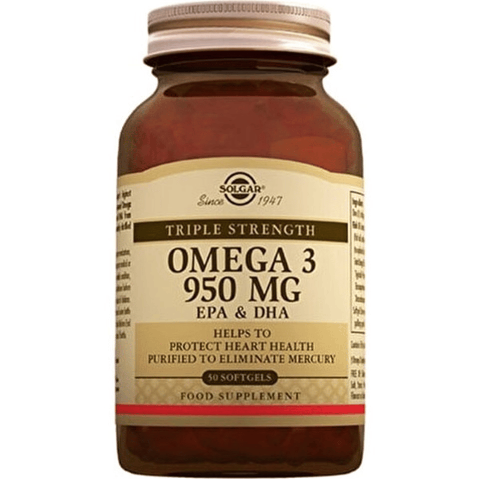 Solgar Omega 3 950mg 50 Yumuşak Kapsül