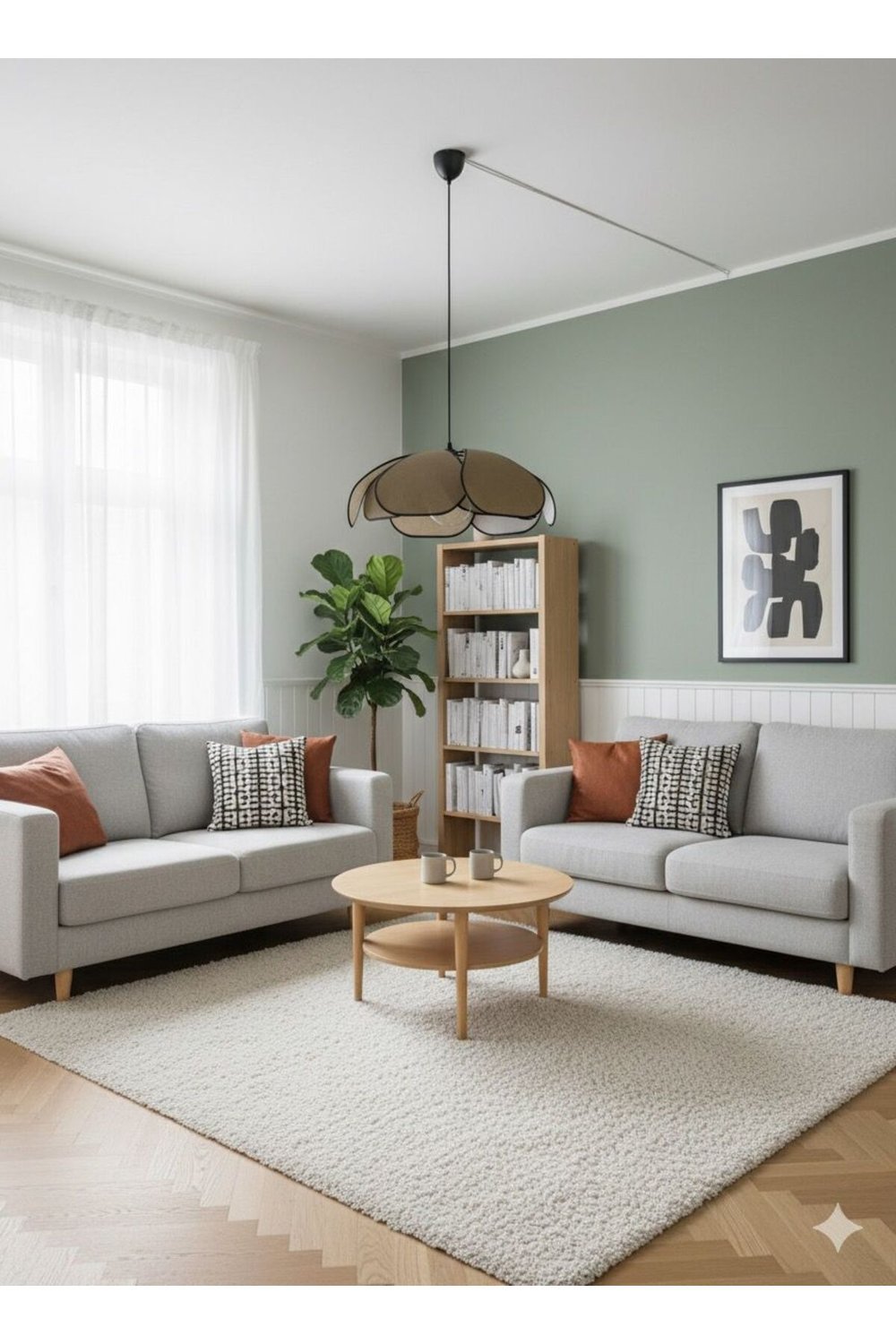 Modern Tasarım Çiçek Sarkıt Avize Kumaş Boheme Salon Oturma Odası Mutfak Avizesi