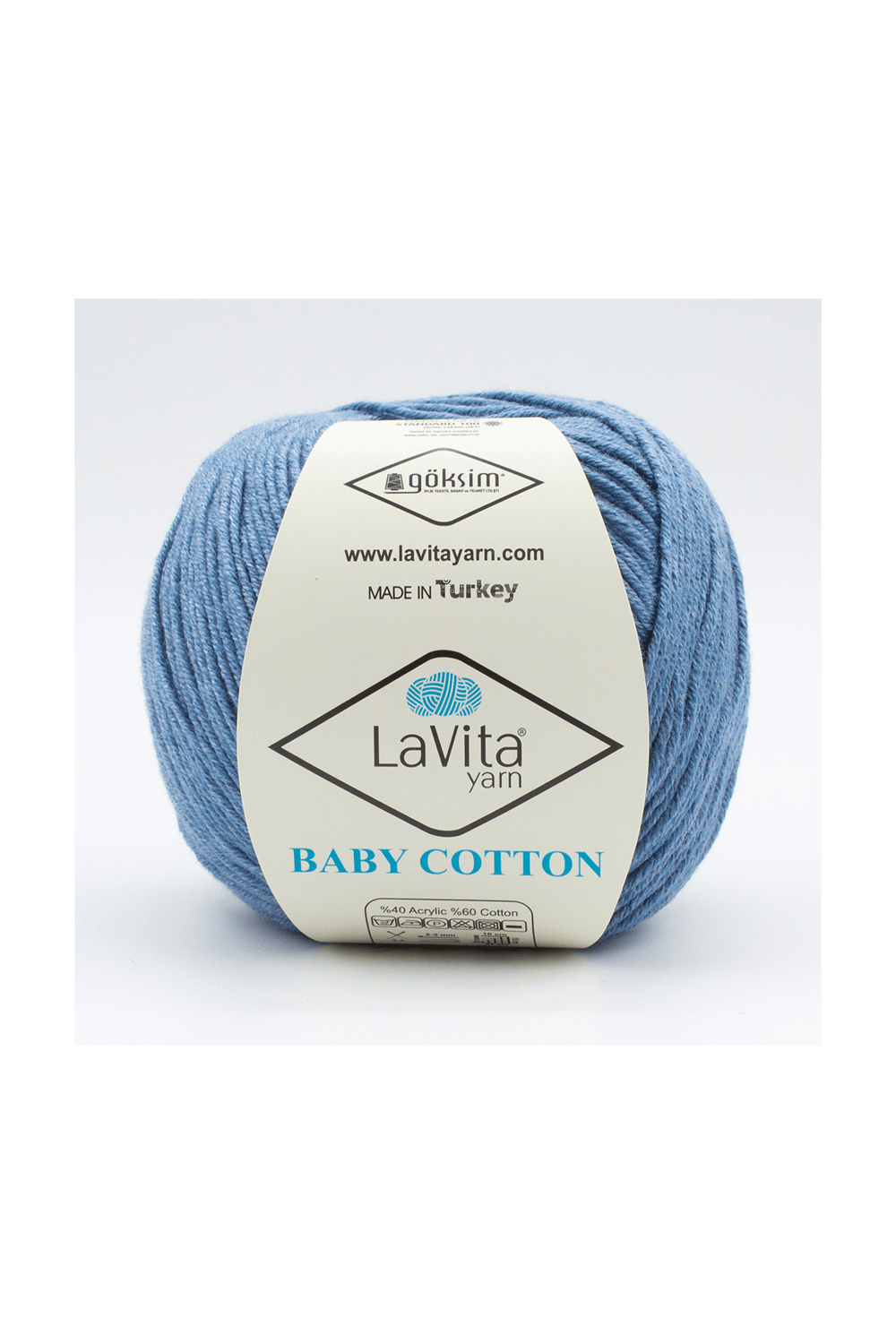 Baby Cotton Amigurumi Ve El Örgü Ipi %40 Akrilik %60 Cotton 50gr (5208 DERİN GECE)