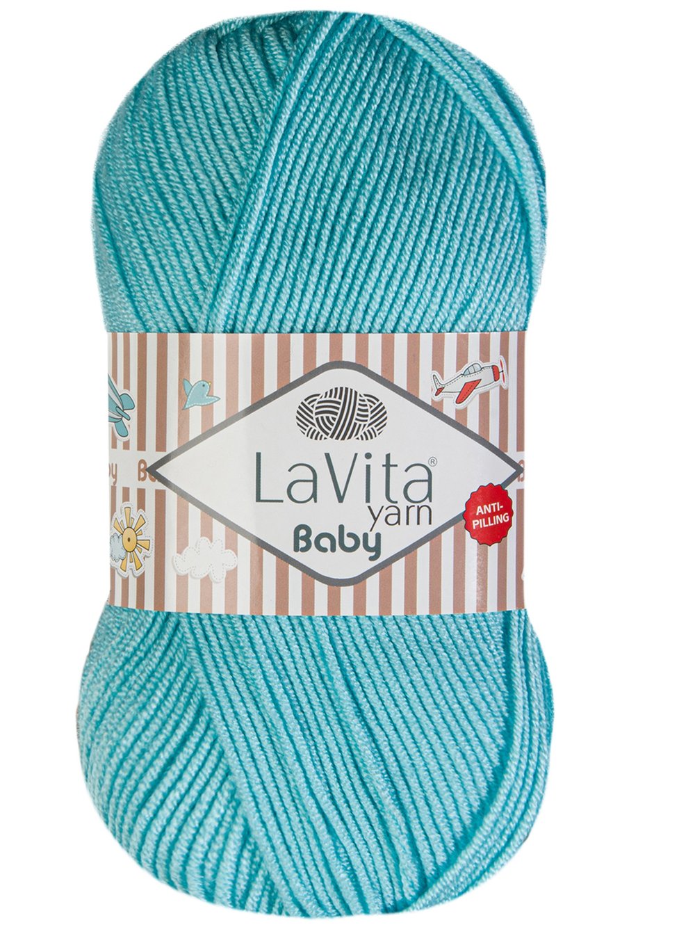 Baby El Örgü İpi %100 Akrilik Anti-Pilling 100gr (5033 ICE MAVİ)