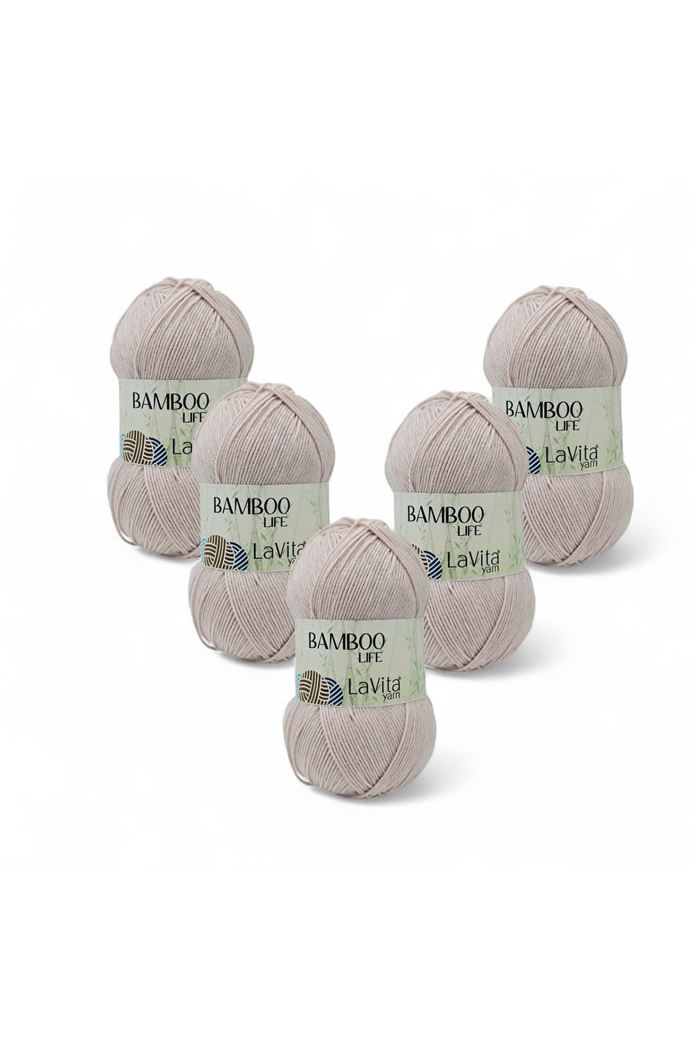 Bamboo Life El Örgü İpi %50 Bambu %50 Akrilik 500gr 5 ADET (1013 TAŞ)