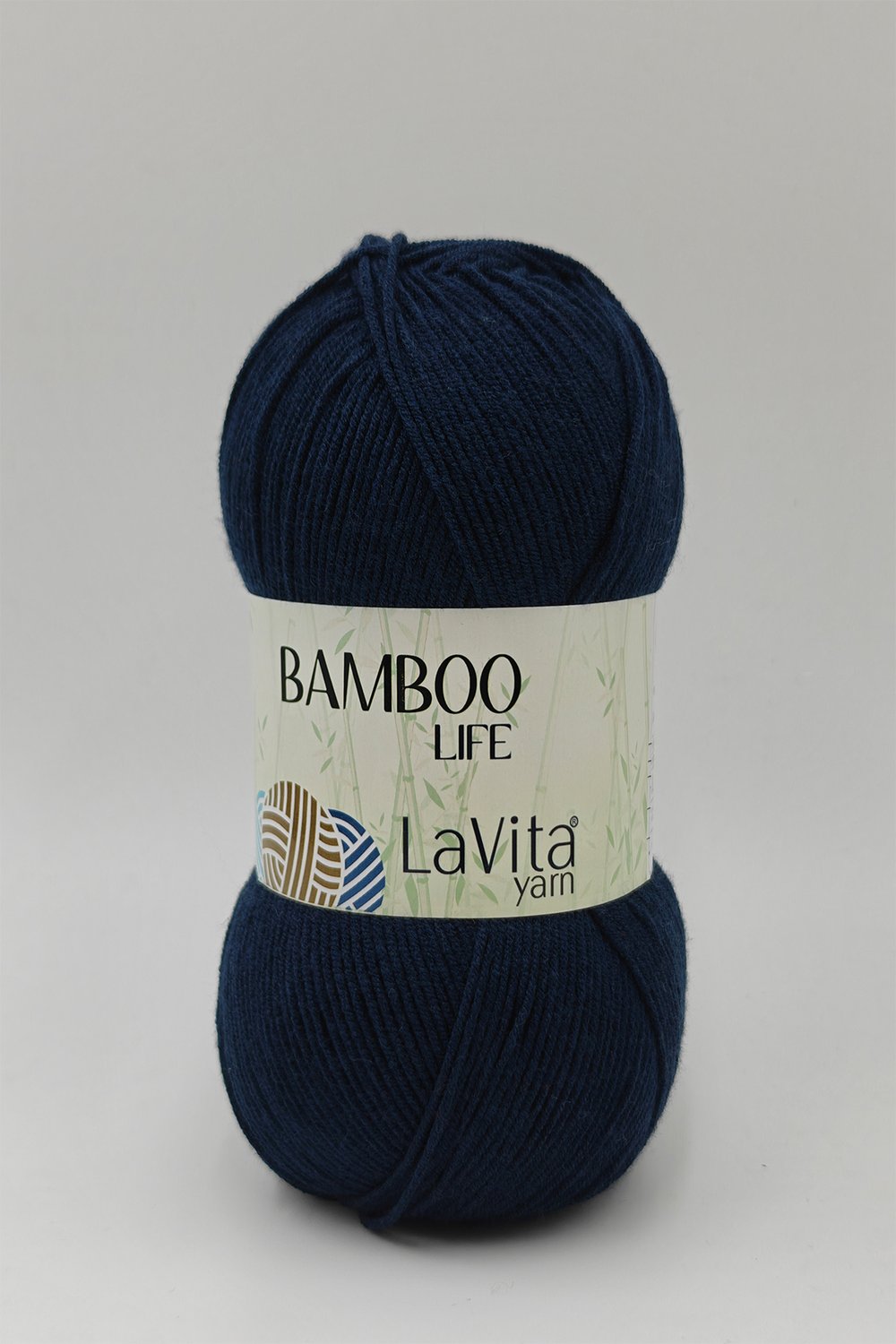 Bamboo Life El Örgü İpi %50 Bambu %50 Akrilik 100gr (5321 KOYU LACİVERT)