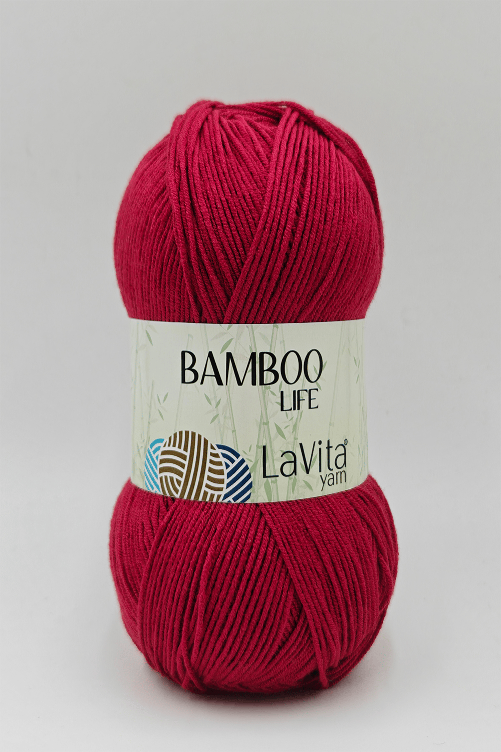 Bamboo Life El Örgü İpi %50 Bambu %50 Akrilik 100gr (3215 VİŞNE)