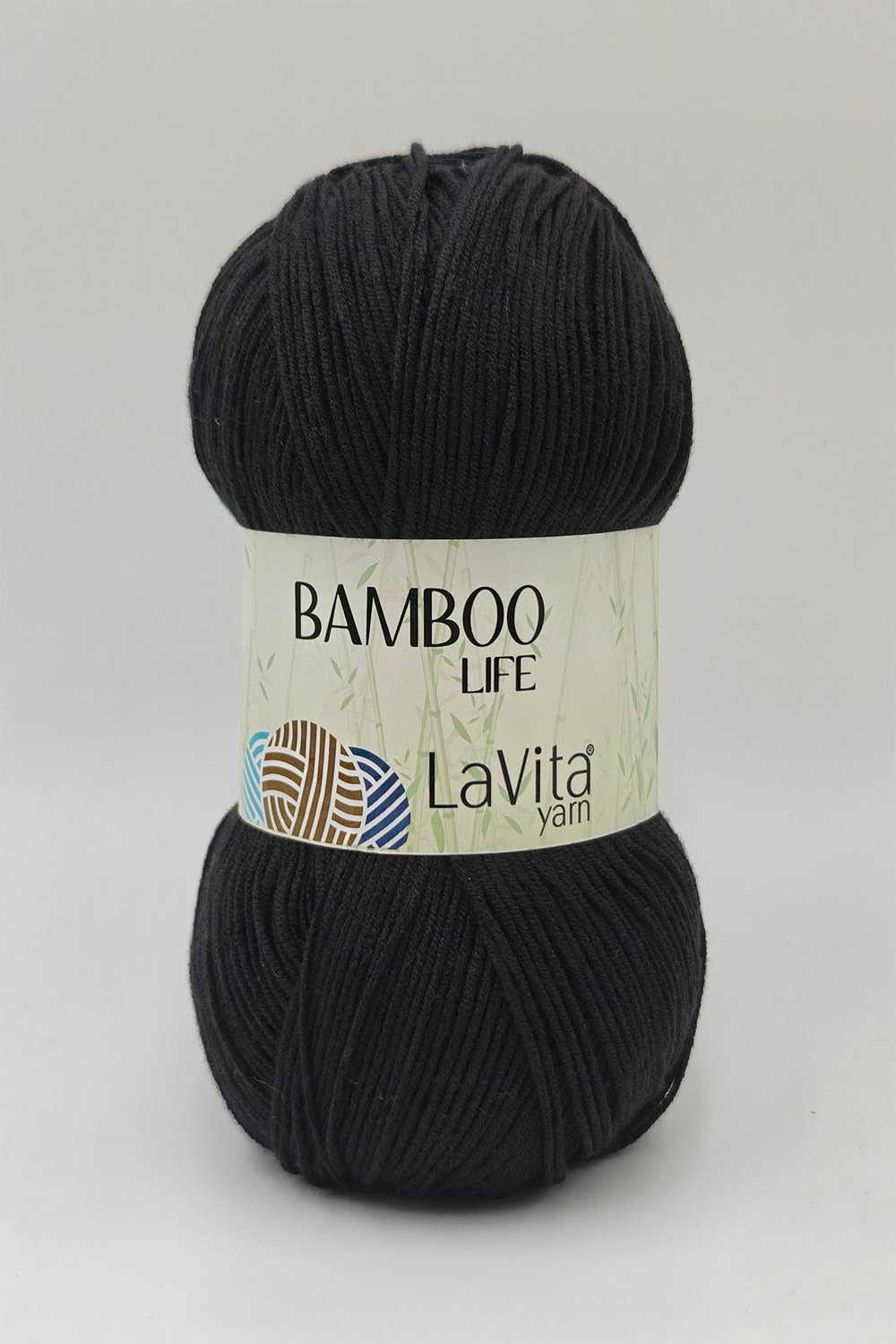 Bamboo Life El Örgü İpi %50 Bambu %50 Akrilik 100gr (6500 SİYAH)