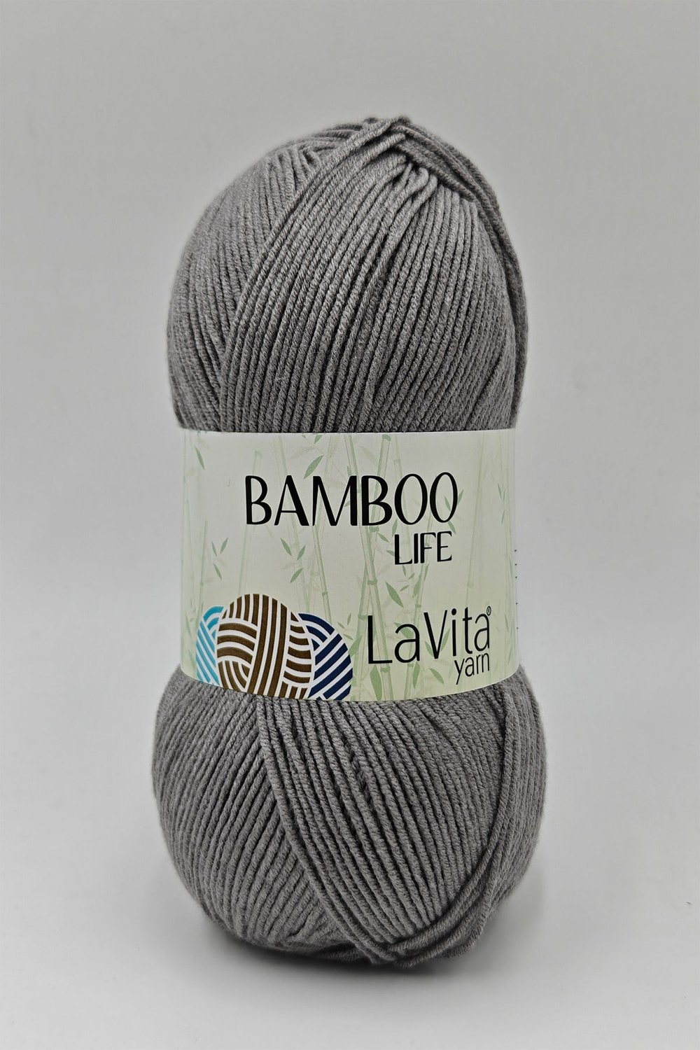 Bamboo Life El Örgü İpi %50 Bambu %50 Akrilik 100gr (6042 FÜME)