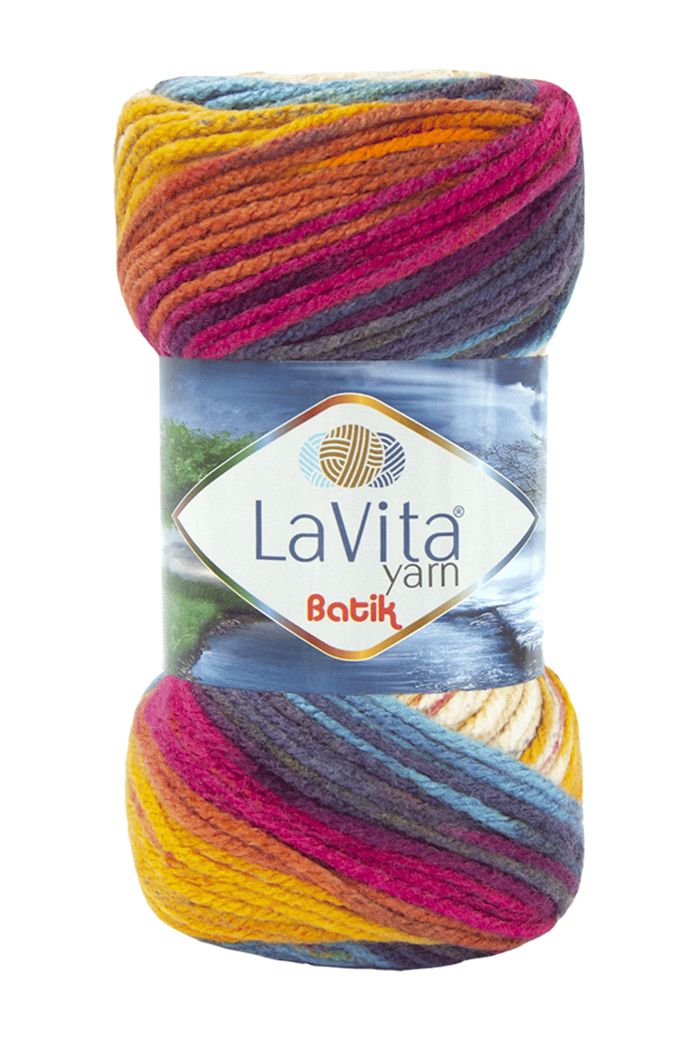 Batik El Örgü İpi %100 Akrilik 100gr (DG01 Sümbül)