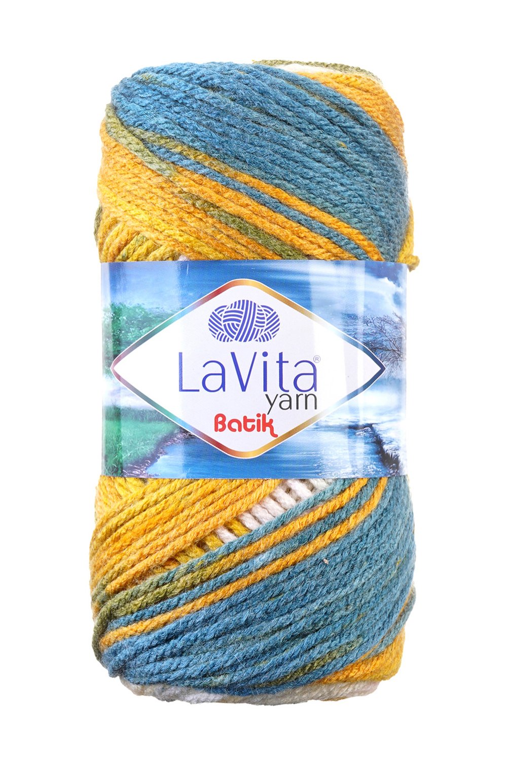 Batik El Örgü İpi %100 Akrilik 100gr (DG19 NERGİS)
