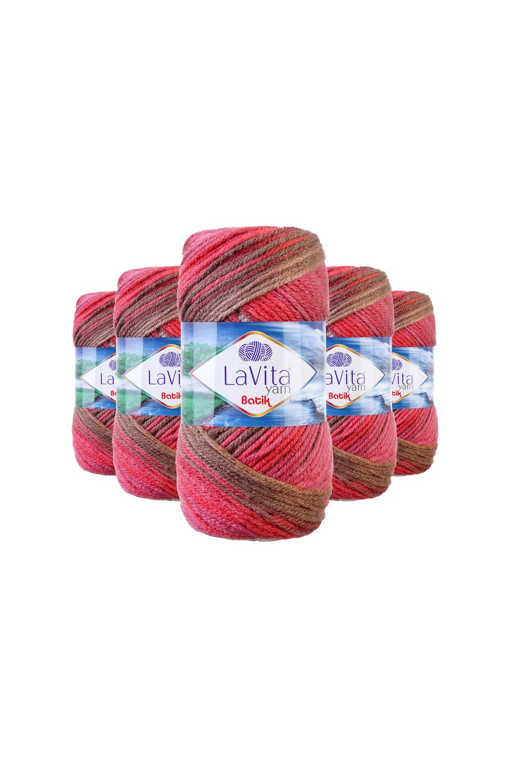 Batik El Örgü İpi %100 Akrilik 500gr 5 ADET (DG02 PAPATYA)