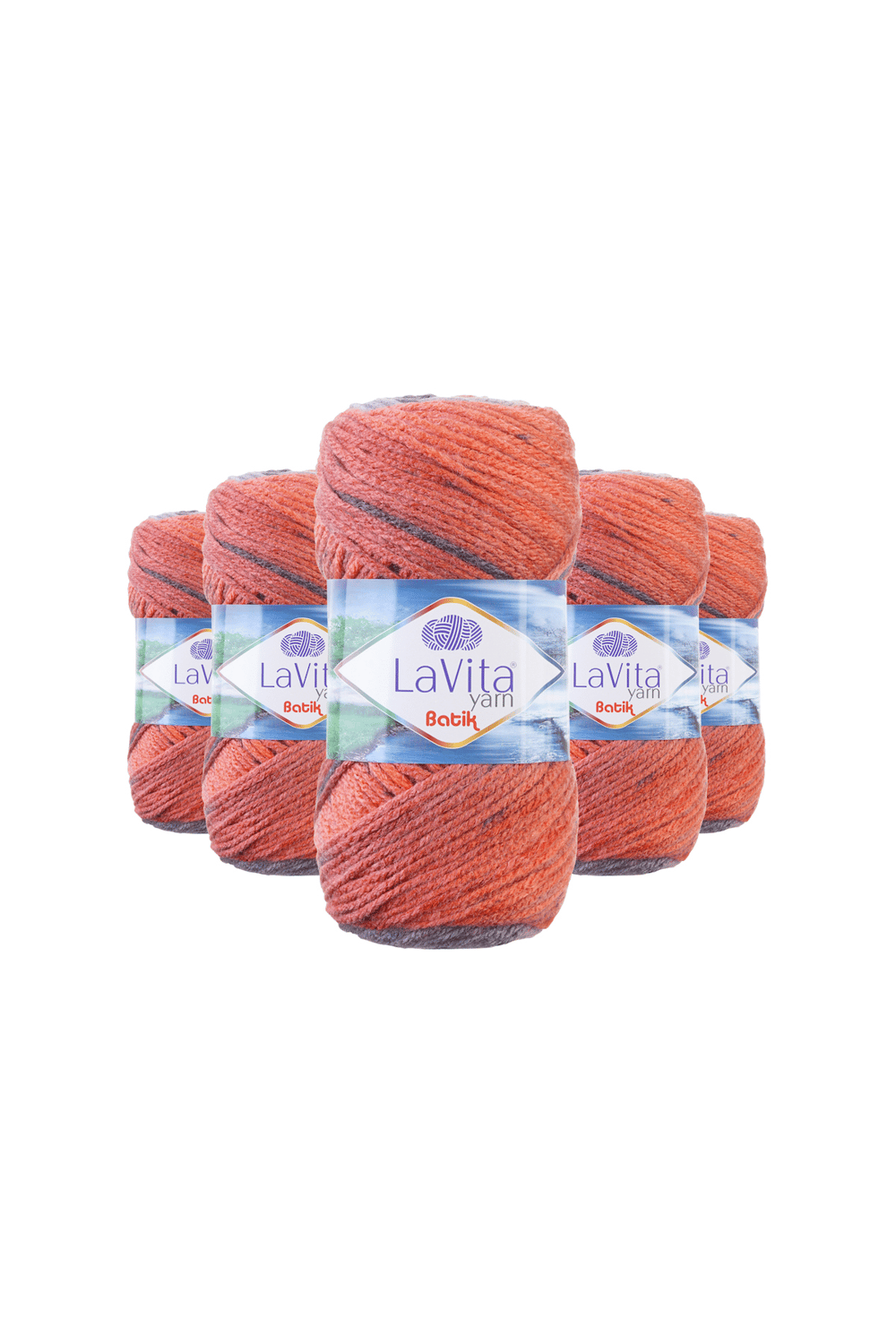 Batik El Örgü İpi %100 Akrilik 500gr 5 ADET (DG08 ORKİDE)