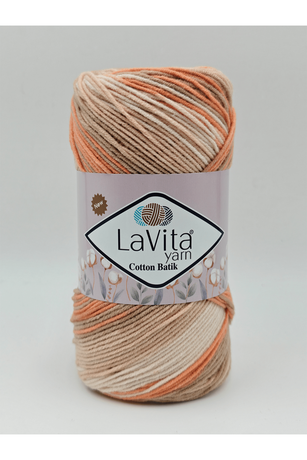 Cotton Batik El Örgü İpi %60 Pamuk %40 Akrilik 100gr (CB19 NERGİS)