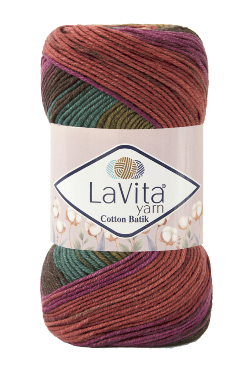 Cotton Batik El Örgü Ipi %60 Pamuk %40 Akrilik 100gr (CB10 VİYANA)