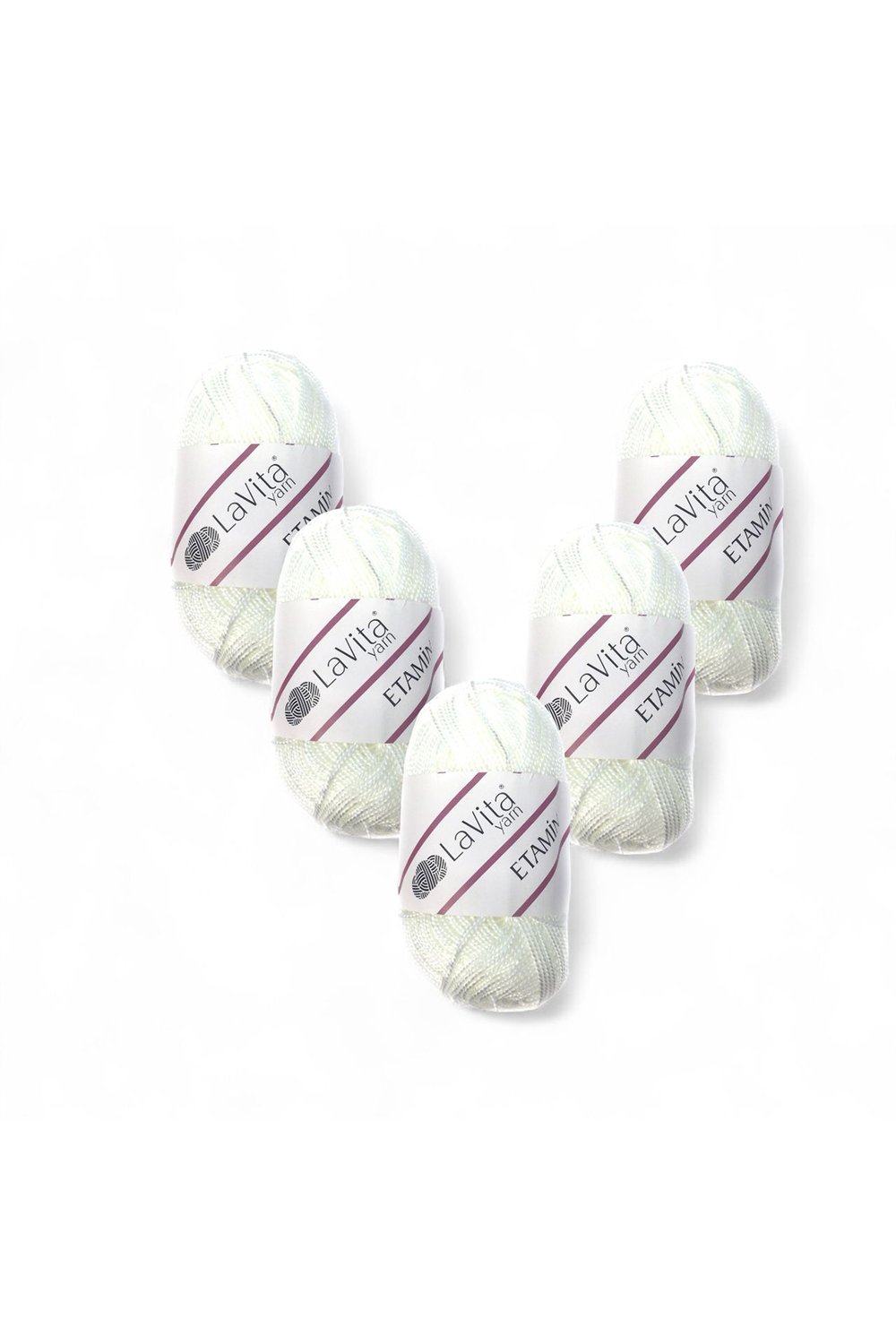 Etamin El Örgü İpi %100 Akrilik 150gr 5 ADET (9501 OPTİK)
