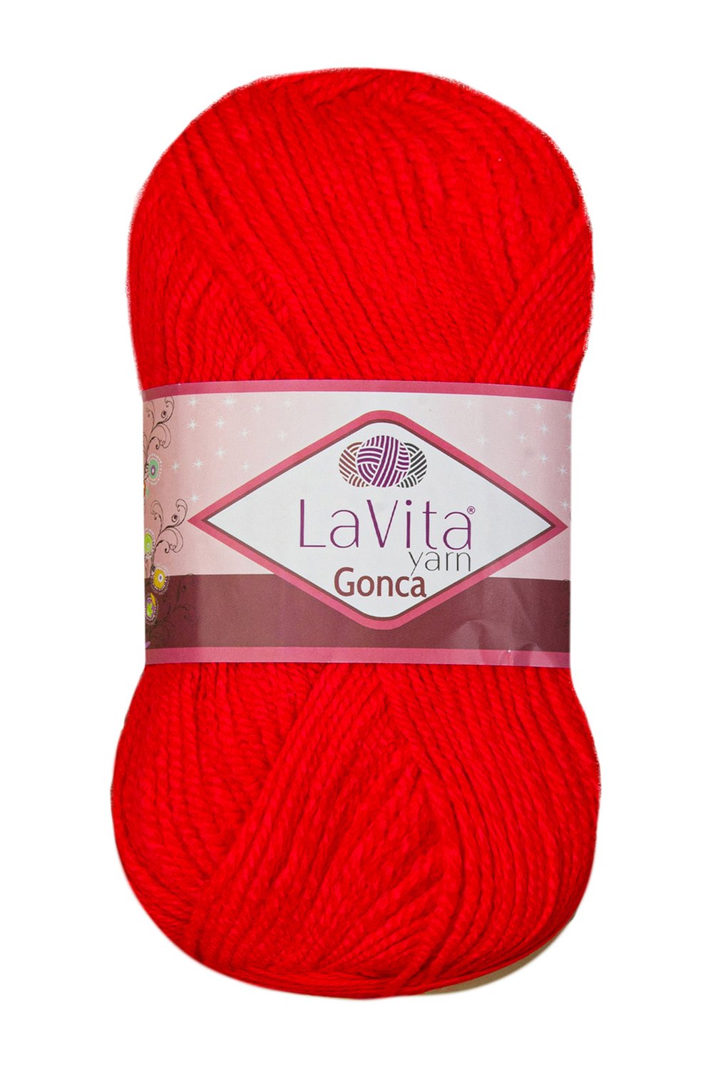 Gonca El Örgü İpi %100 Akrilik 100gr (3013 NAR KIRMIZI)