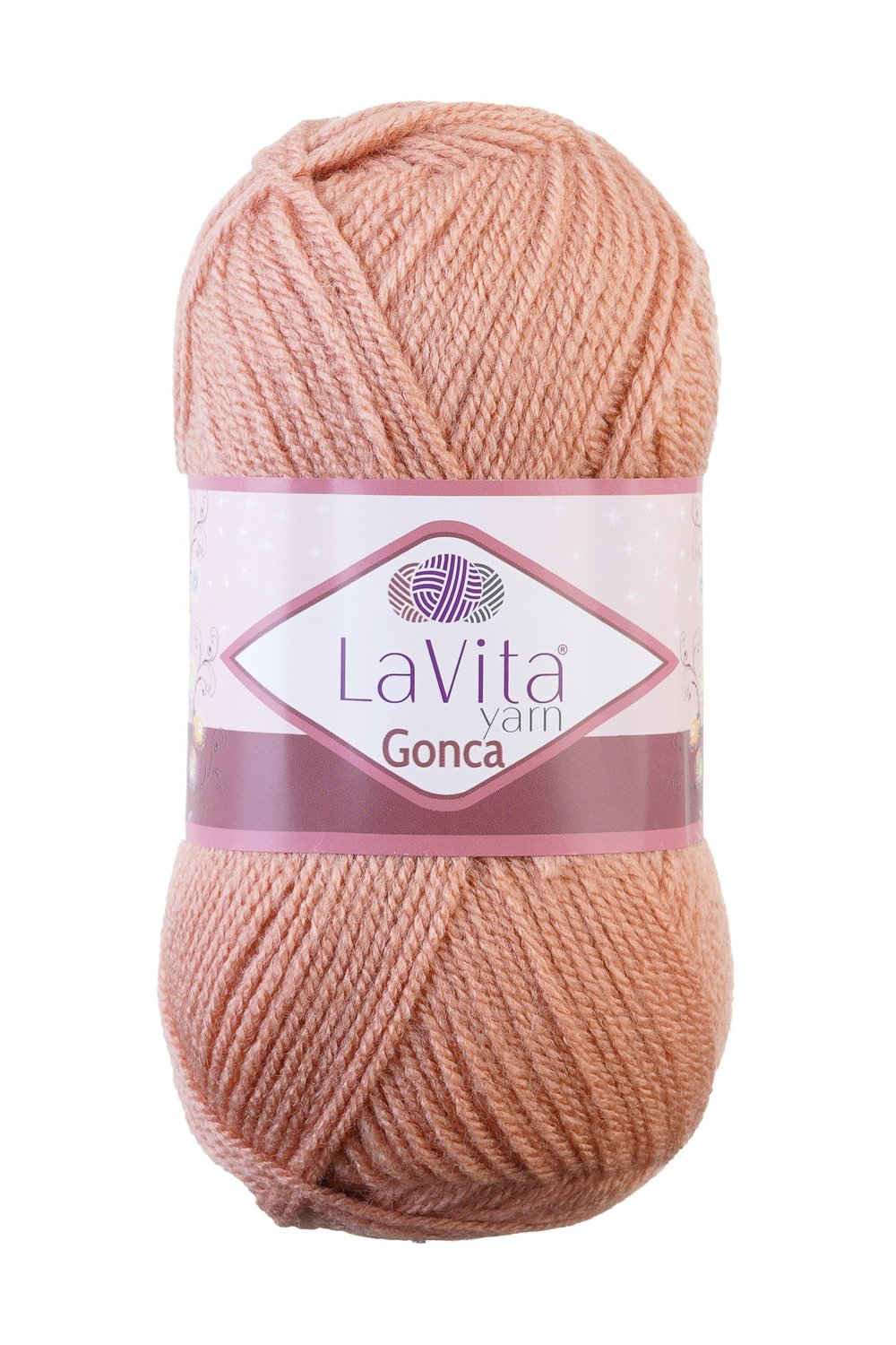 Gonca El Örgü İpi %100 Akrilik 100gr (4112 KOYU SOMON)