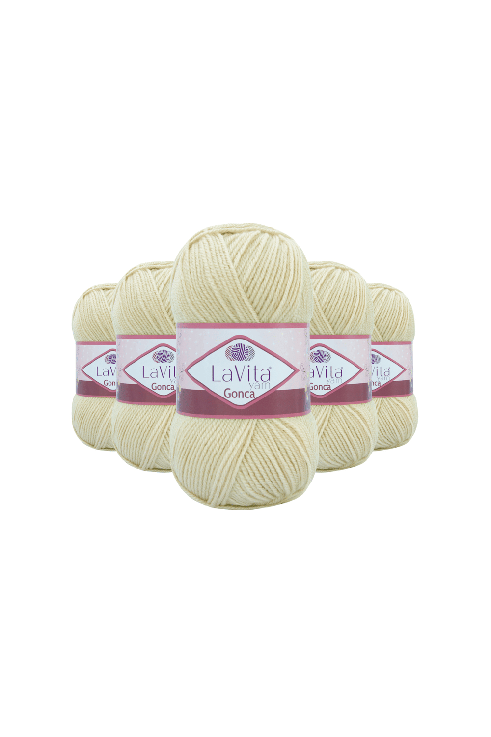Gonca El Örgü İpi %100 Akrilik 500gr 5 ADET (1021 KEMİK)