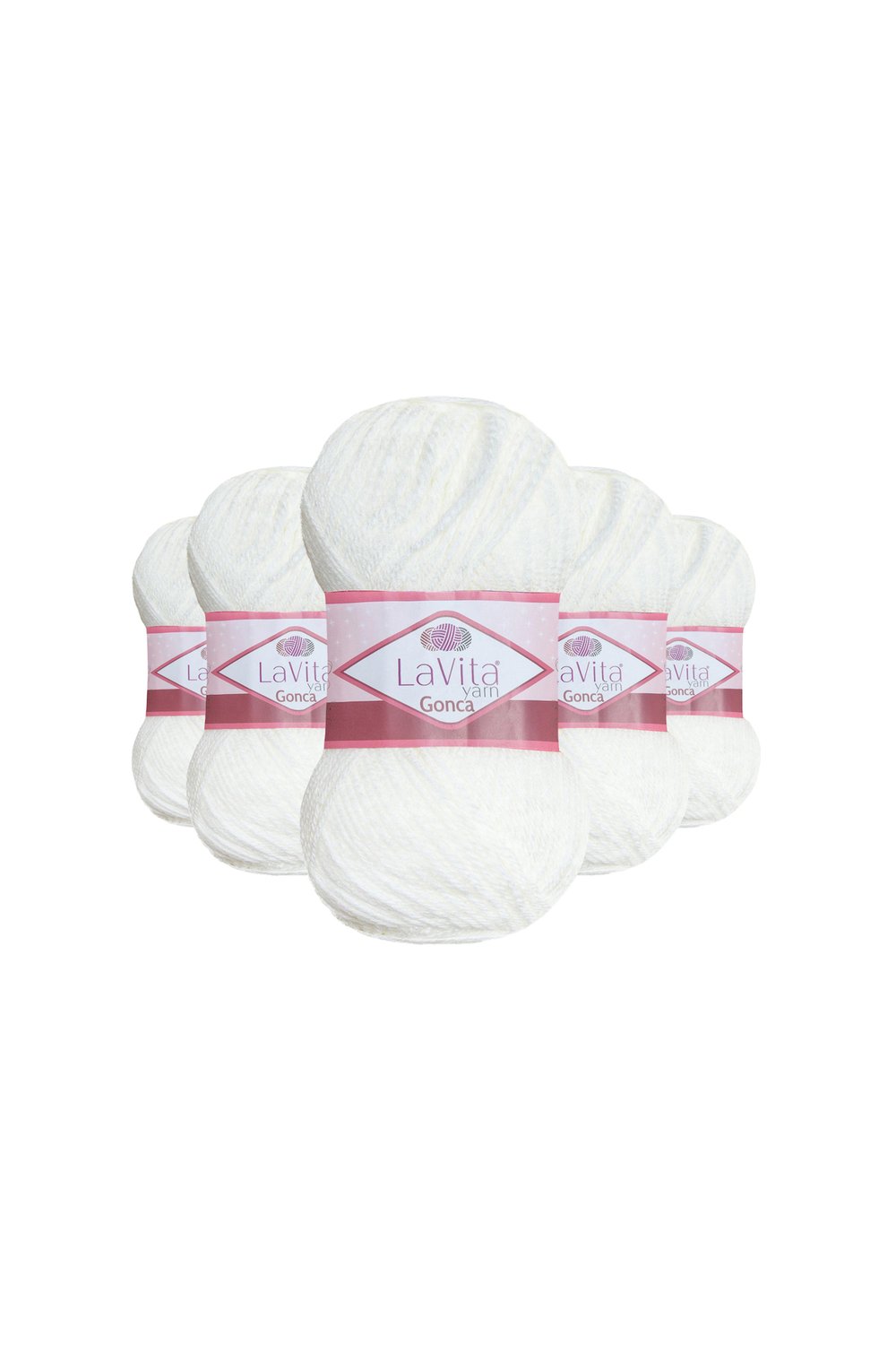 Gonca El Örgü İpi %100 Akrilik 500gr 5 ADET (1042 AÇIK KEMİK)