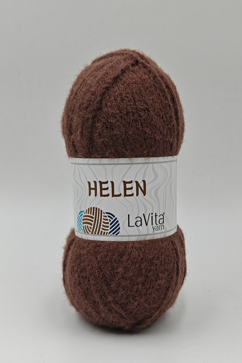 Helen El Örgü Ipi %100 Exclusive Polyamid 100gr (9681 KAHVE)
