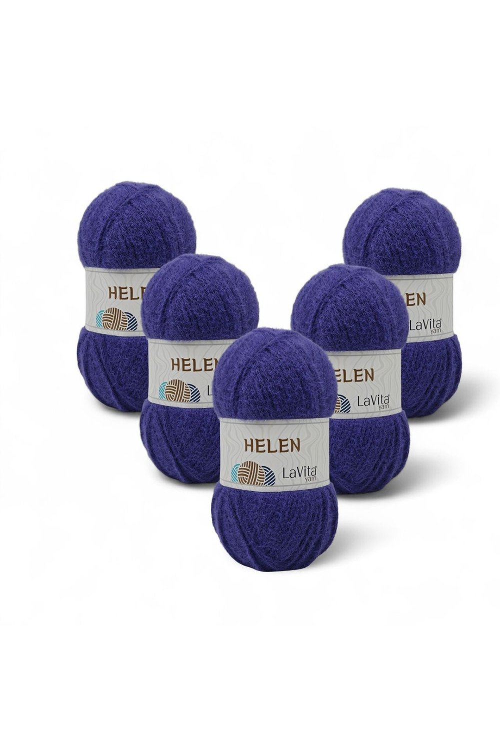 Helen El Örgü İpi %100 Exclusive Polyamid 500gr 5 ADET (3635 MOR)