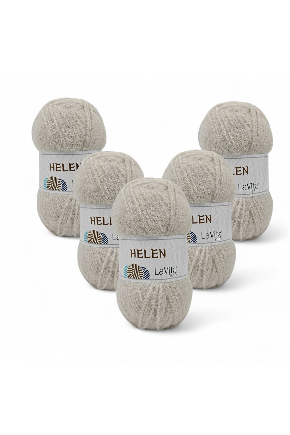 Helen El Örgü İpi %100 Exclusive Polyamid 500gr 5 ADET (9629 BEJ)