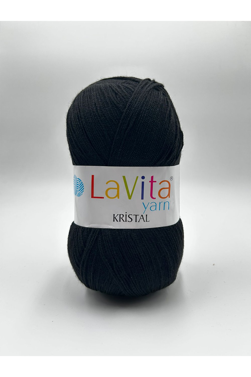 Kristal El Örgü İpi %100 Akrilik 100gr (9500 SİYAH)