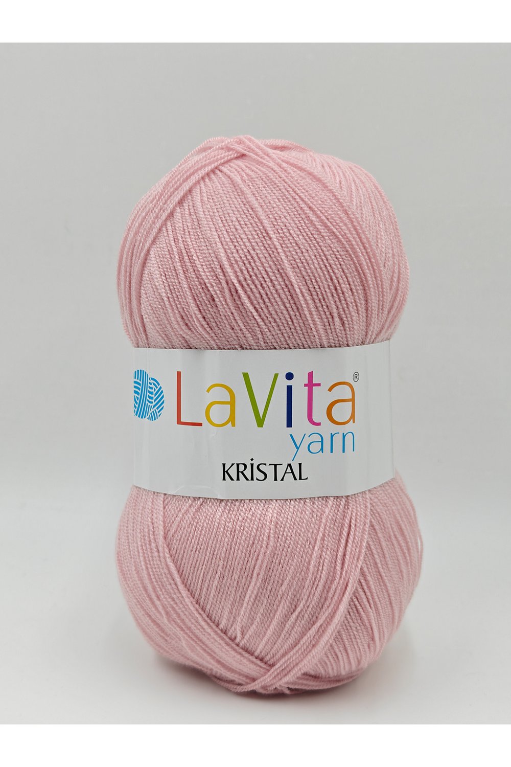 Kristal El Örgü İpi %100 Akrilik 100gr (4142 GÜL KURUSU)