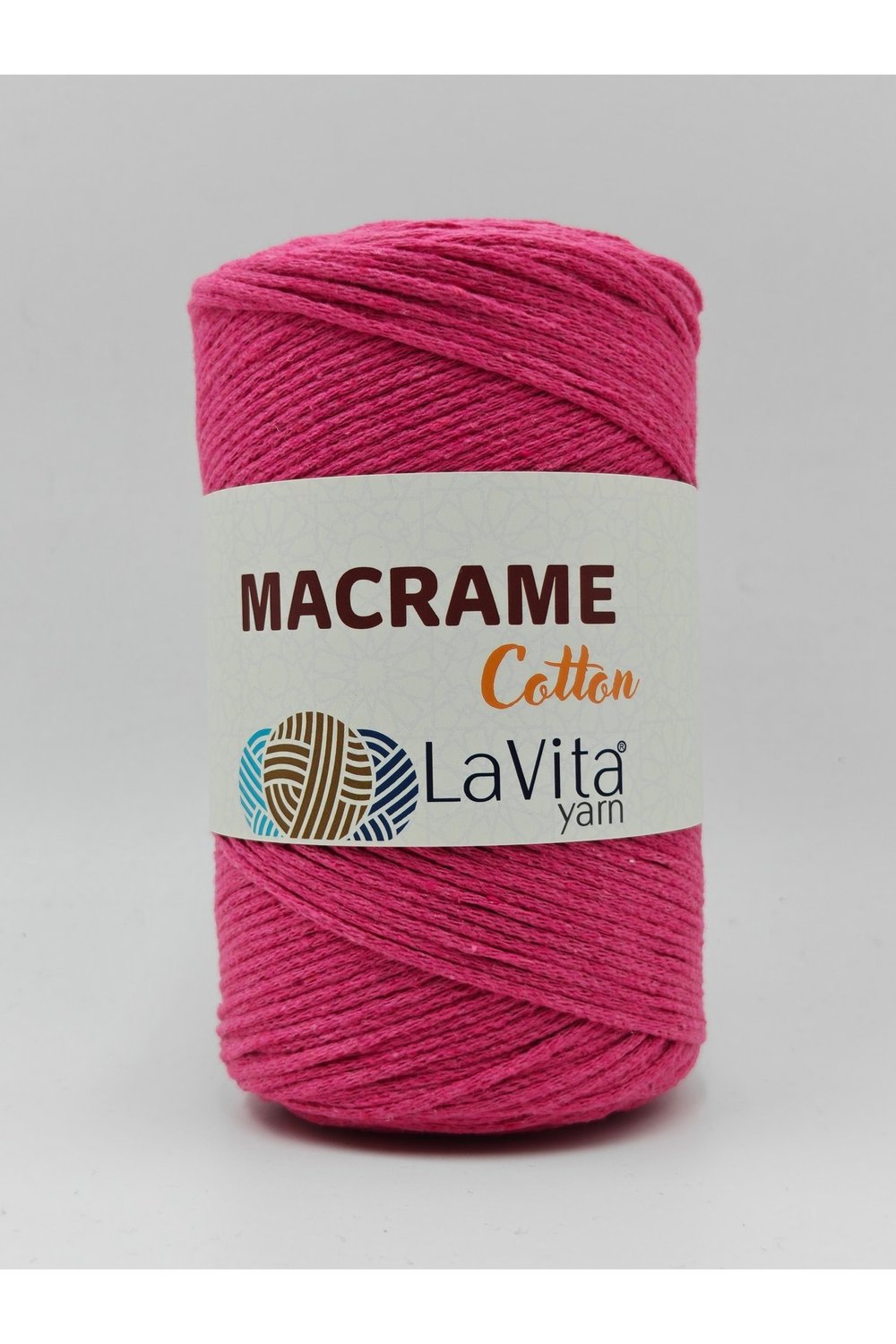 LaVita Macrame Cotton El Örgü İpi %100 Polyester 250gr (21 FUJYA)